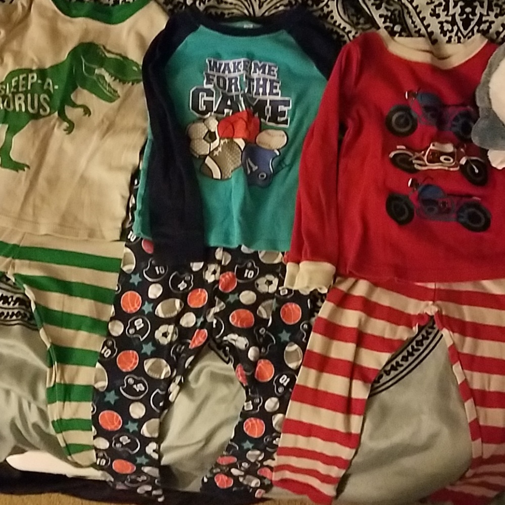 Boys Toddler Long sleeve pajama sets